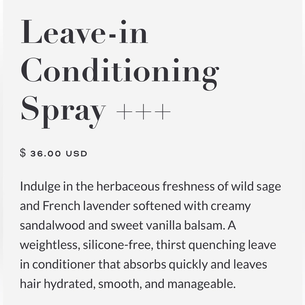 The Cleanest Lab Leave-in Conditioning Spray - Picture 2 of 6